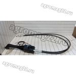 Джойстик 2-х координатный 1 кнопка (с тросами L=1.5м)